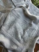 Soft Mulmul Mirror Work X Chikankari Kurta Set