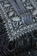 Black Muslin Chikankari Kurta Fabrics