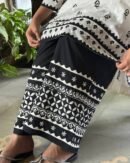 Black & White Daraz Chikankari Palazzo