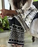 Black & White Daraz Chikankari Palazzo