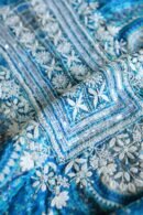 Blue Muslin Chikankari Kurta Fabrics