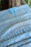 Blue Rasm Kota Tussar Chikankari Unstitched Chikankari Fabrics