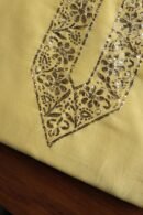 Chanderi Mukaish Badla Unstitched Chikankari Unisex Kurtas