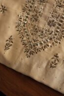 Chanderi Mukaish Badla Unstitched Chikankari Unisex Kurtas