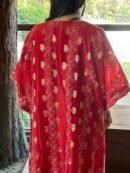 Zari Chanderi Chikankari Kaftans