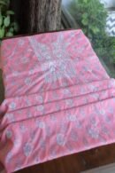 Lotus Pink Cotton Chikankari Unstitched Kurta Fabrics