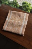 Beige Daraz Chanderi Chikankari Kurta Fabrics