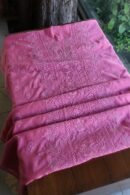 Dark Pink Mal Cotton Fine Chikankari With Kamdani Work Unstitched Fabric