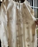 Mulberry silk resham Chikankari kurta