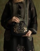 Jet Black | Vintage Ari Mukaish Sling Bags