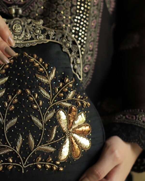 Jet Black | Vintage Ari Mukaish Sling Bags - Image 2