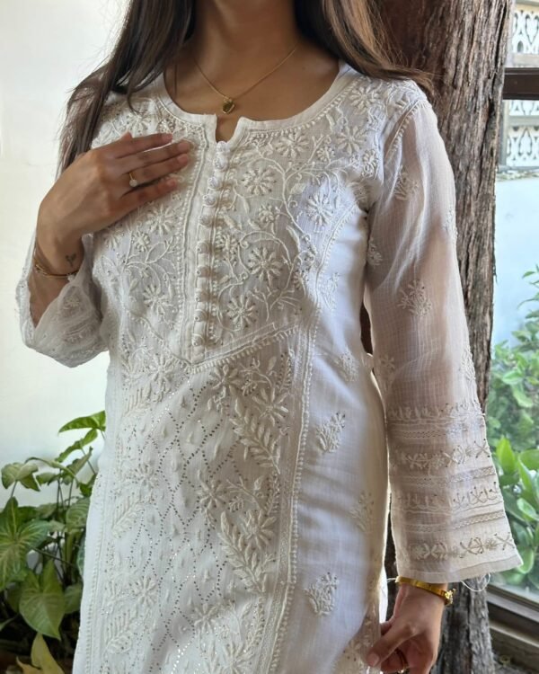 Kota Chikankari Kurta - Image 6