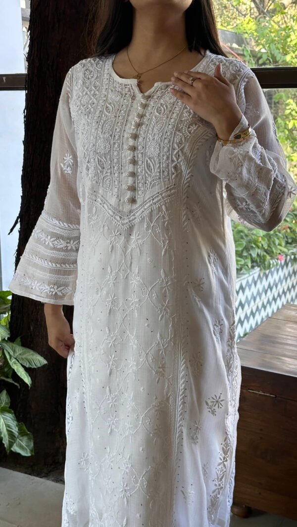 Kota Chikankari Kurta - Image 3