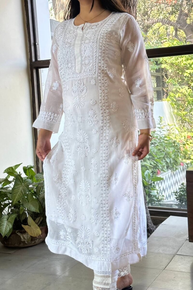 Kota Chikankari Kurta