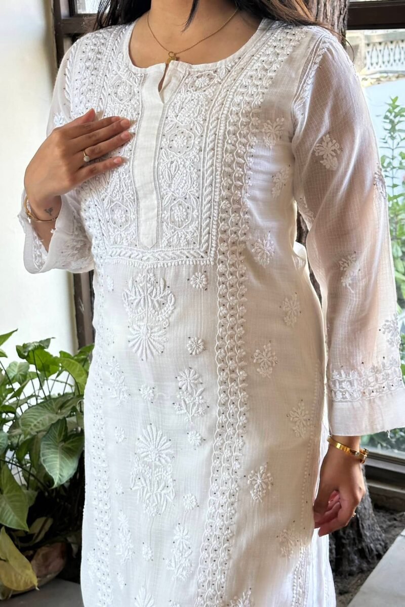Kota Chikankari Kurta