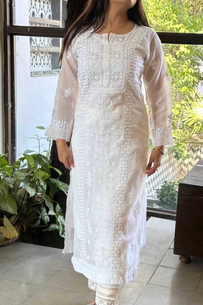Kota Chikankari Kurta