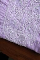 Lavender Cotton Chikankari Unstitched Kurta Fabrics