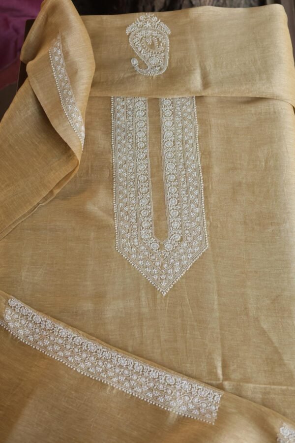 Linen Silk Men's Kurta Fabrics - Image 7