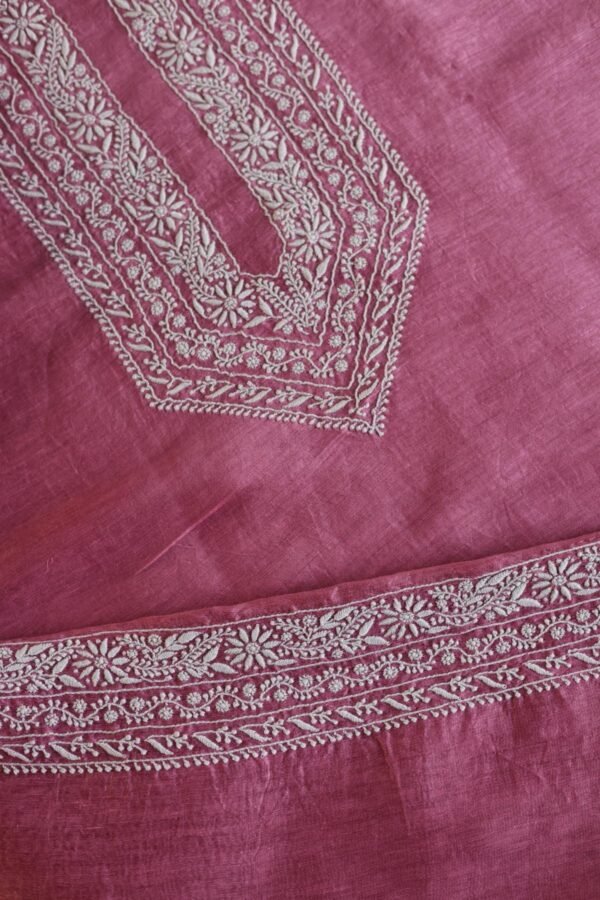 Linen Silk Men's Kurta Fabrics - Image 4
