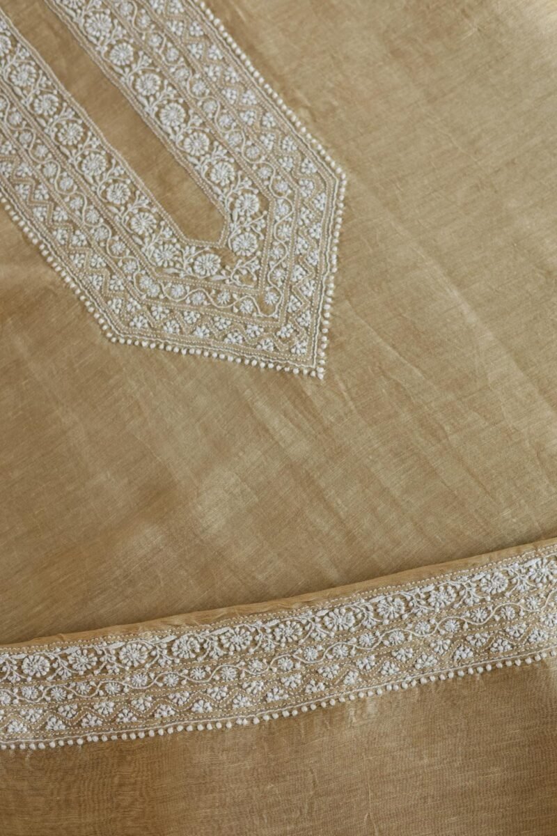 Linen Silk Men's Kurta Fabrics