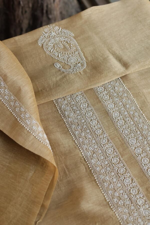 Linen Silk Men's Kurta Fabrics - Image 5