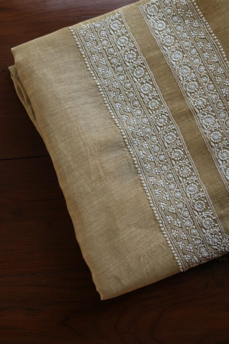 Linen Silk Men's Kurta Fabrics