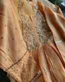 Mal Chanderi Mukaish Silk Dress