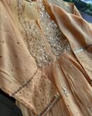 Mal Chanderi Mukaish Silk Dress