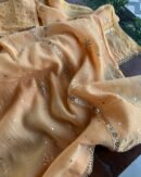 Mal Chanderi Mukaish Silk Dress