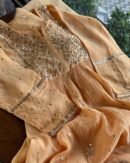 Mal Chanderi Mukaish Silk Dress