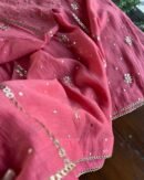 Mal Chanderi Mukaish Silk Dress