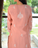 Mal Chanderi 𝑨𝒋𝒓𝒂𝒌𝒉 X Chikankari With Kamdani Work Kurta Set