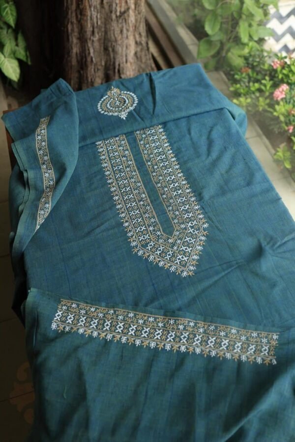 Malkha Handspun Khadi Kurtas Unisex Fabrics - Image 2