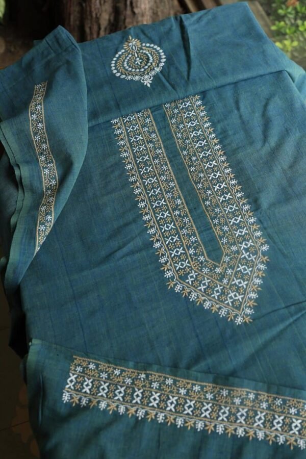 Malkha Handspun Khadi Kurtas Unisex Fabrics - Image 3