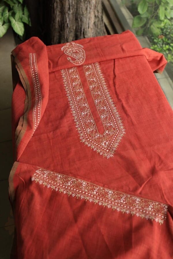 Malkha Handspun Khadi Kurtas Unisex Fabrics - Image 2
