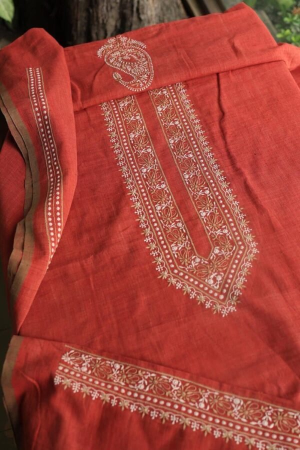 Malkha Handspun Khadi Kurtas Unisex Fabrics - Image 3