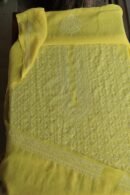 Malmal All Over Chikankari Mens Kurtas Fabrics