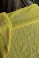 Malmal All Over Chikankari Mens Kurtas Fabrics