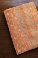 Malmal All Over Chikankari Mens Kurtas Fabrics