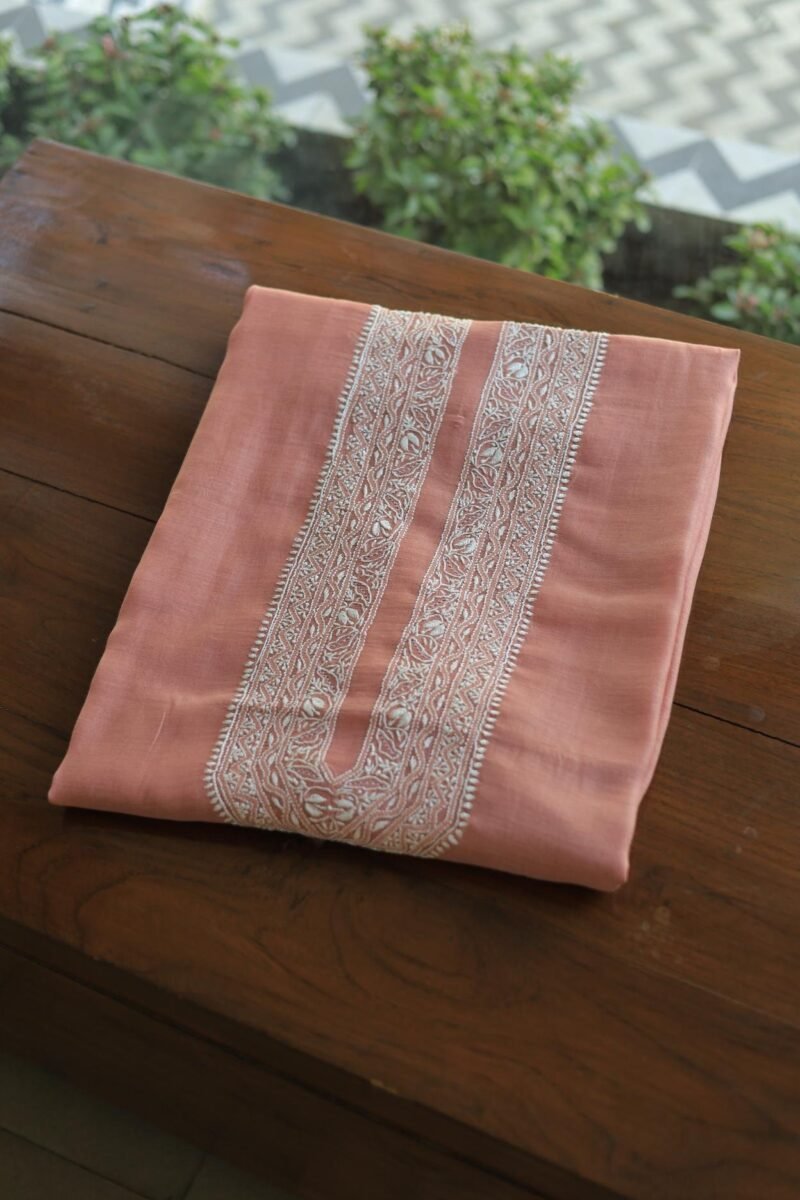 Malmal Chikankari Men's Kurtas Fabrics