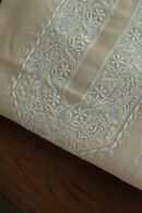 Malmal Chikankari Men's Kurtas Fabrics