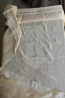 Malmal Chikankari Men's Kurtas Fabrics
