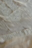 Malmal Chikankari Men's Kurtas Fabrics