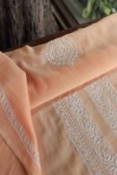 Malmal Chikankari Unstitched Men's Kurtas Fabrics