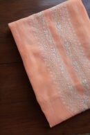 Malmal Chikankari Unstitched Men's Kurtas Fabrics
