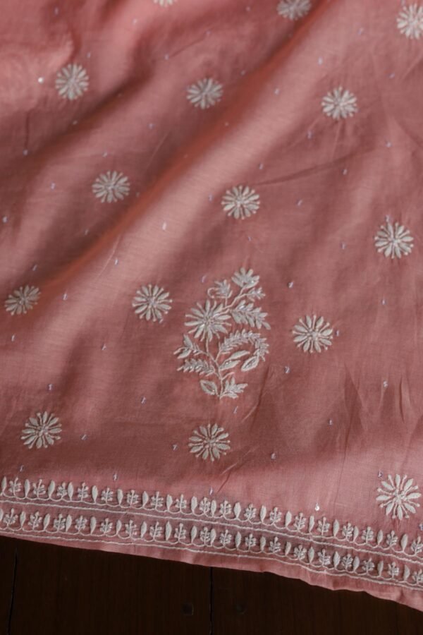 Malmals Pearl Work Chikankari Fabrics - Image 14
