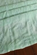 Malmals Pearl Work Fine Chikankari Unstitched Fabrics
