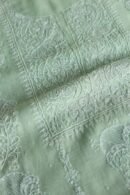 Malmals Pearl Work Fine Chikankari Unstitched Fabrics