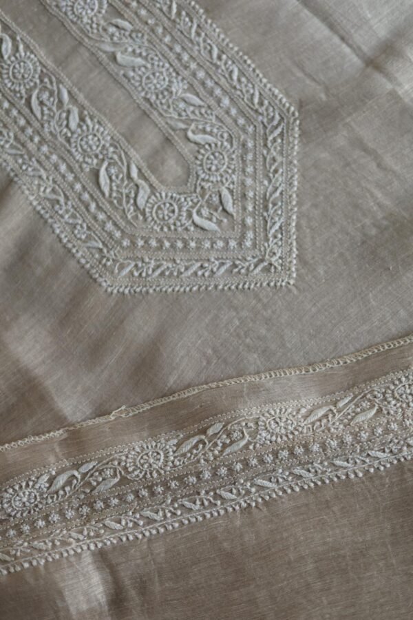Linen Silk Men's Kurta Fabrics - Image 7