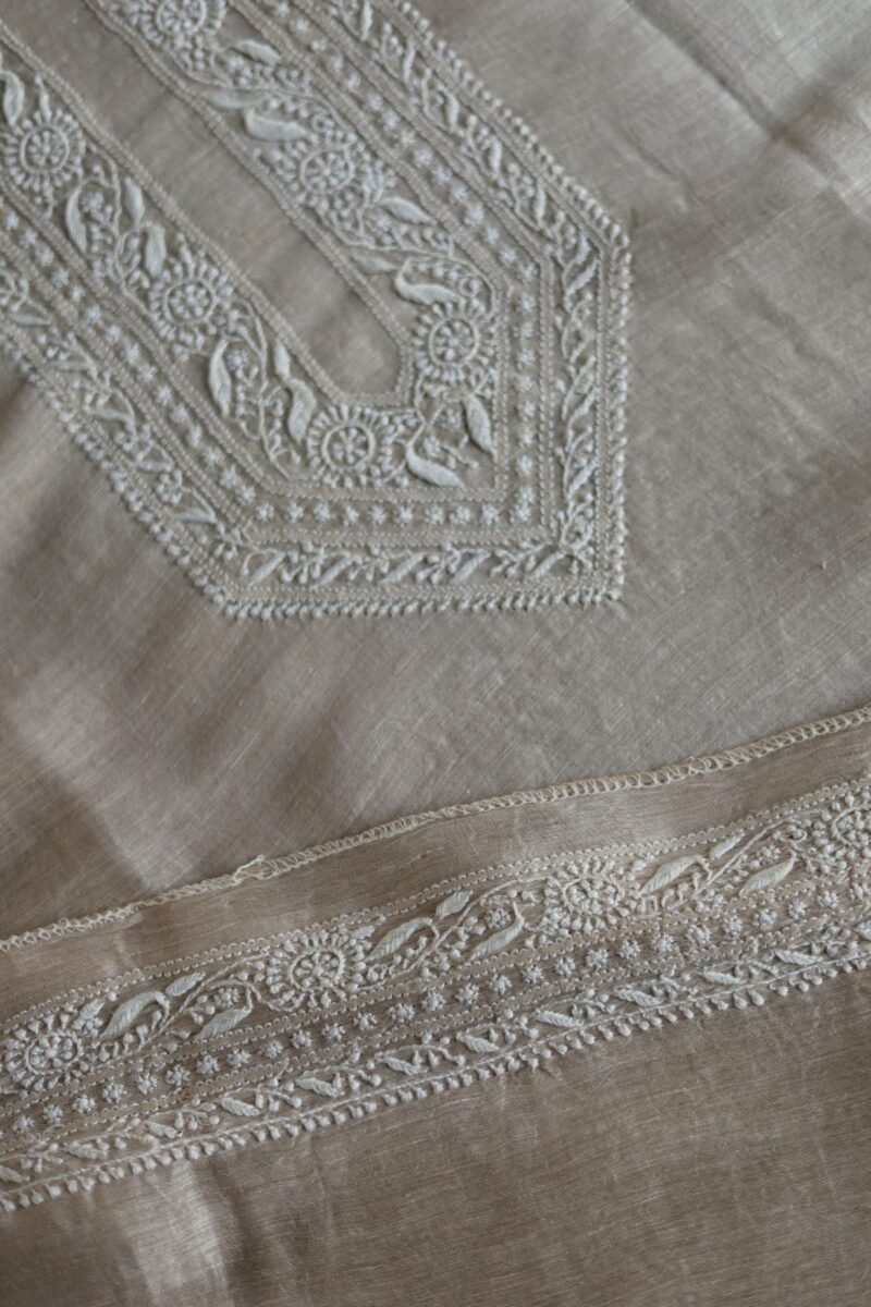 Linen Silk Men's Kurta Fabrics